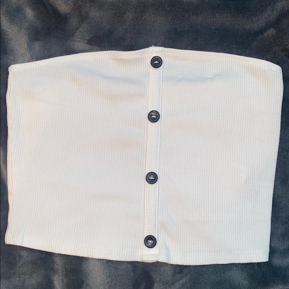 white tube top